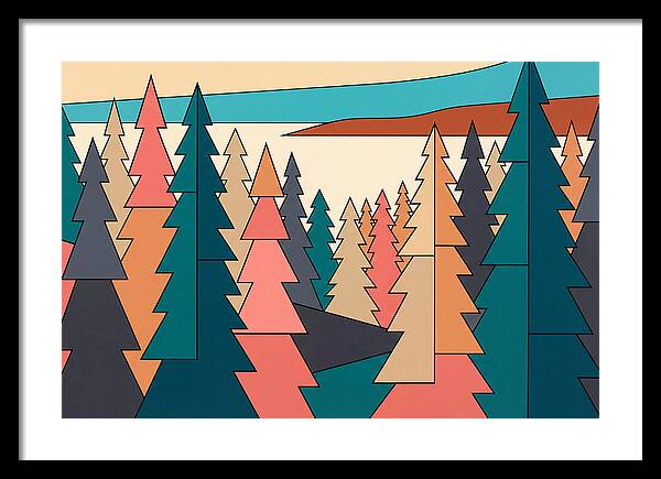Coniferous Forest Landscape