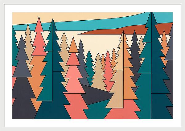 Coniferous Forest Landscape