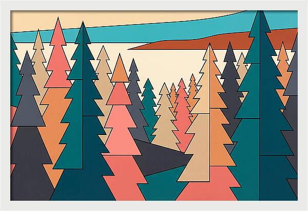 Coniferous Forest Landscape