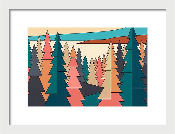 Coniferous Forest Landscape