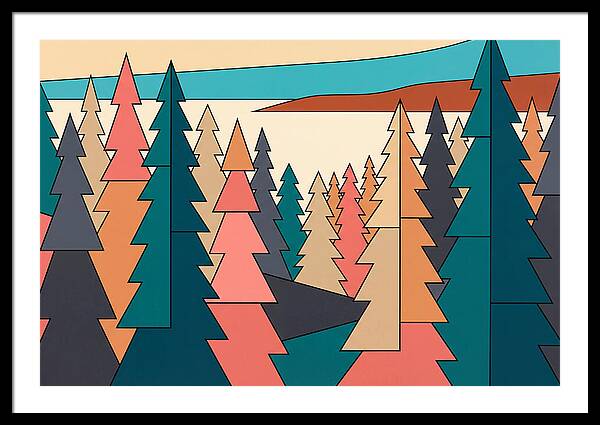 Coniferous Forest Landscape