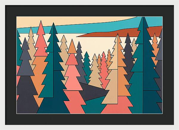 Coniferous Forest Landscape
