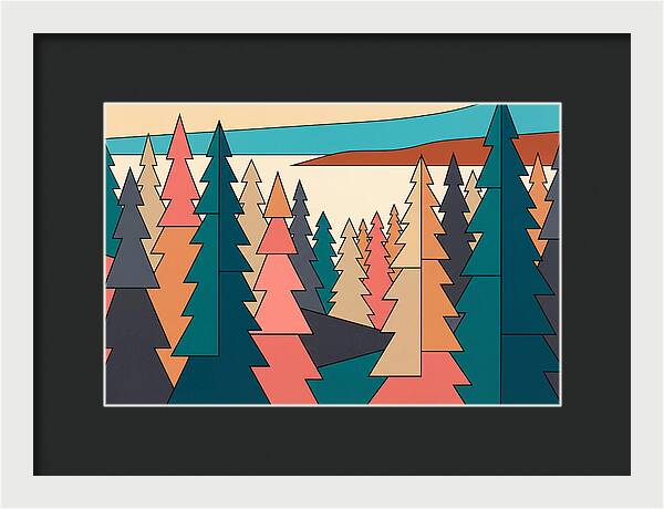 Coniferous Forest Landscape