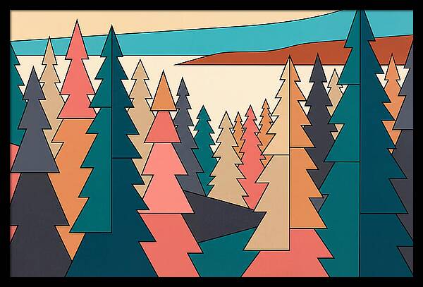 Coniferous Forest Landscape