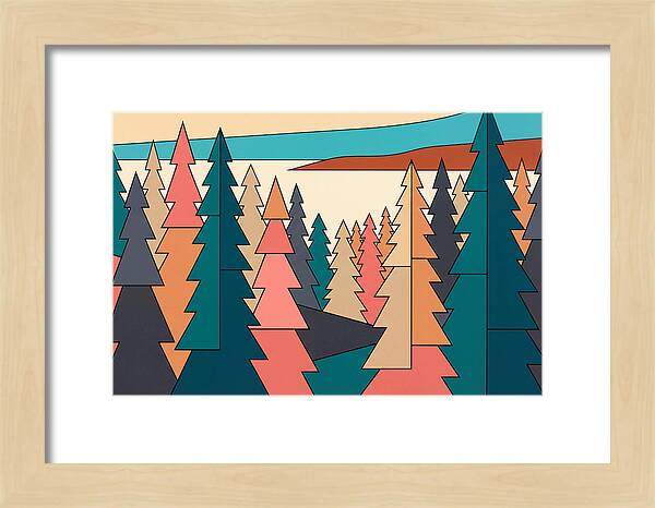 Coniferous Forest Landscape