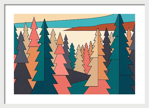 Coniferous Forest Landscape