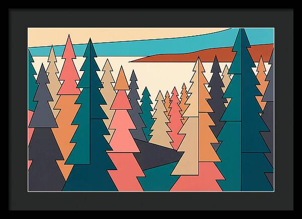 Coniferous Forest Landscape