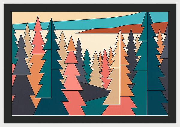 Coniferous Forest Landscape