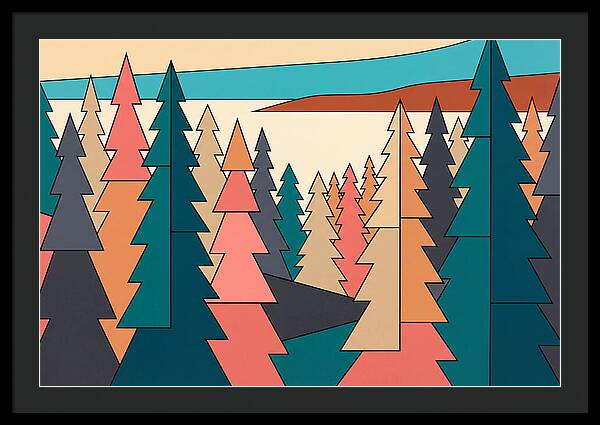 Coniferous Forest Landscape