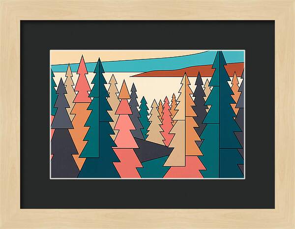 Coniferous Forest Landscape