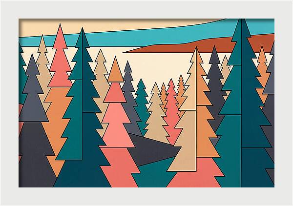 Coniferous Forest Landscape
