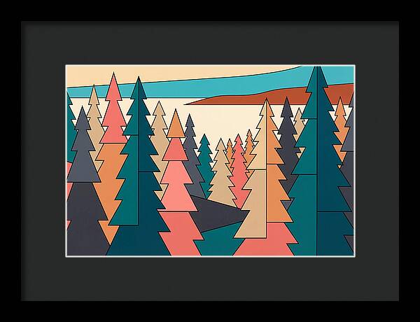 Coniferous Forest Landscape