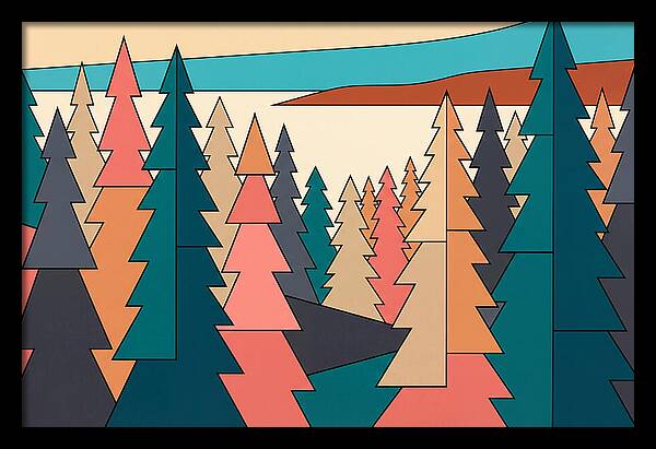 Coniferous Forest Landscape