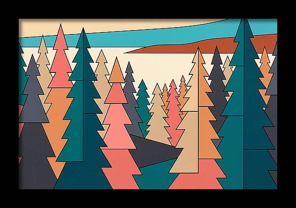 Coniferous Forest Landscape