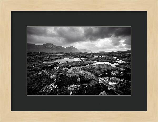 Connemara Bog Landscape Vista