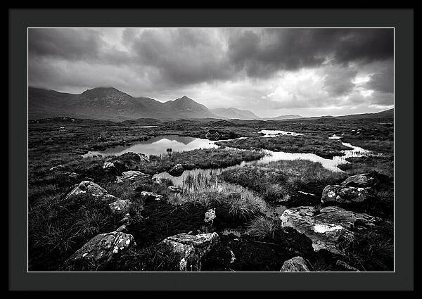 Connemara Bog Landscape Vista