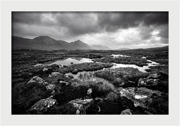Connemara Bog Landscape Vista