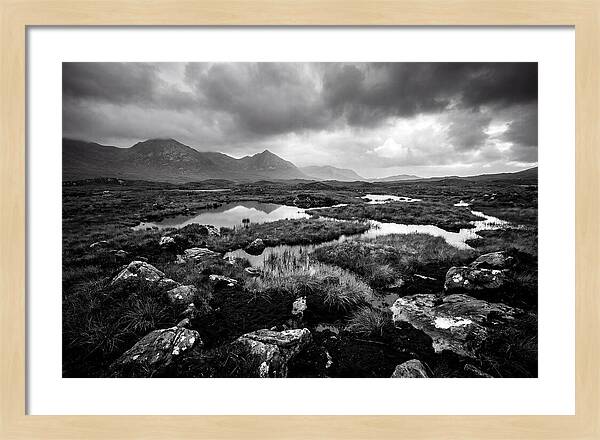 Connemara Bog Landscape Vista