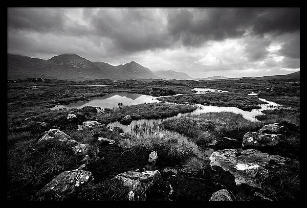 Connemara Bog Landscape Vista