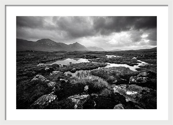 Connemara Bog Landscape Vista