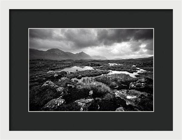 Connemara Bog Landscape Vista