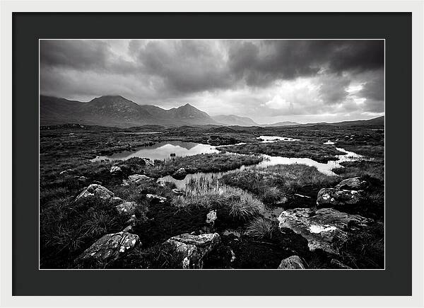 Connemara Bog Landscape Vista