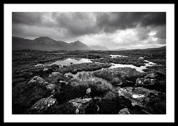 Connemara Bog Landscape Vista