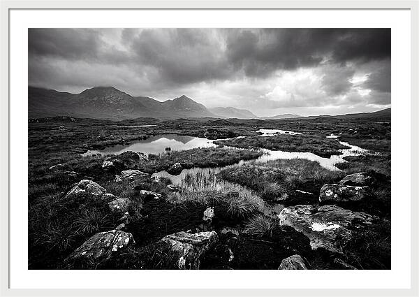 Connemara Bog Landscape Vista
