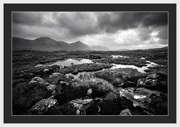 Connemara Bog Landscape Vista