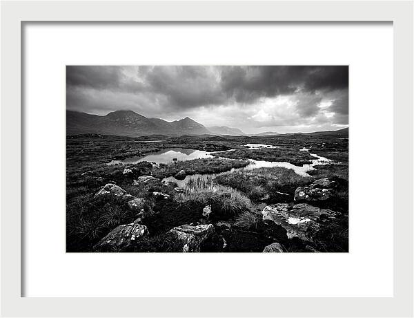 Connemara Bog Landscape Vista