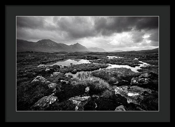 Connemara Bog Landscape Vista