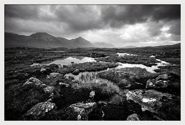 Connemara Bog Landscape Vista