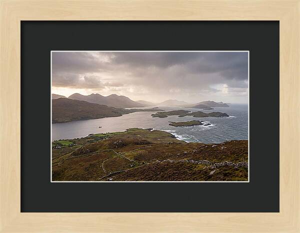 Connemara From Mweelrea Mountain