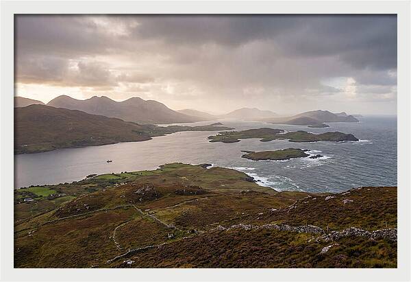 Connemara From Mweelrea Mountain