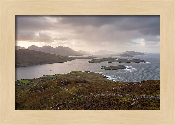 Connemara From Mweelrea Mountain
