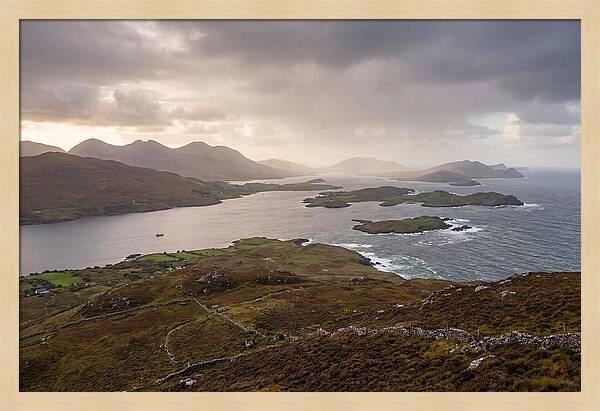Connemara From Mweelrea Mountain