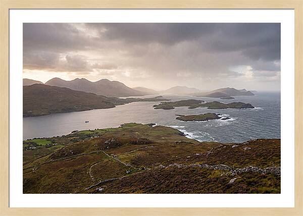 Connemara From Mweelrea Mountain