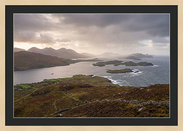 Connemara From Mweelrea Mountain