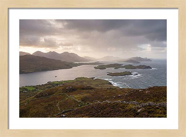 Connemara From Mweelrea Mountain