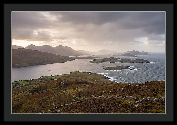 Connemara From Mweelrea Mountain