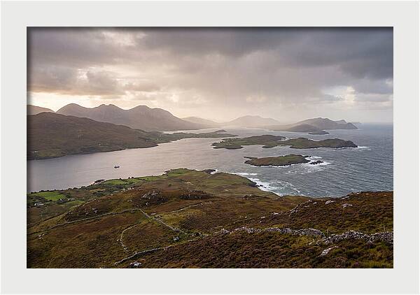 Connemara From Mweelrea Mountain
