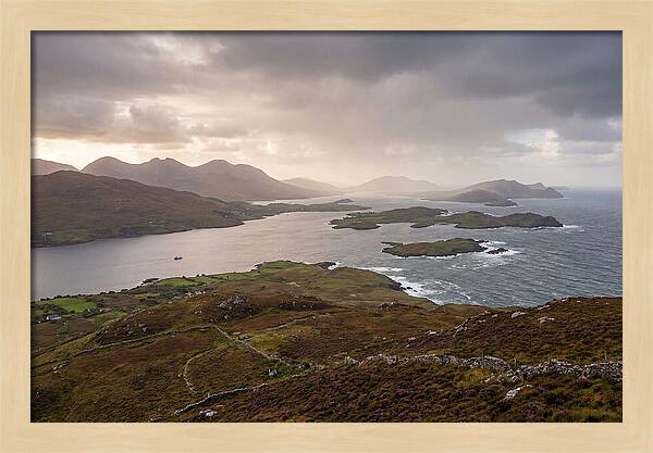 Connemara From Mweelrea Mountain