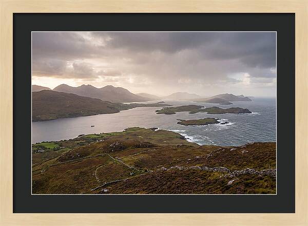 Connemara From Mweelrea Mountain
