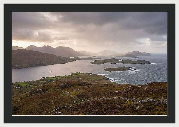 Connemara From Mweelrea Mountain