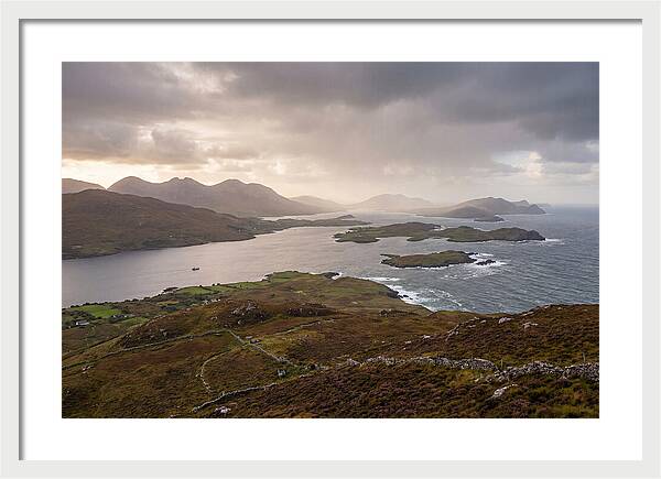 Connemara From Mweelrea Mountain
