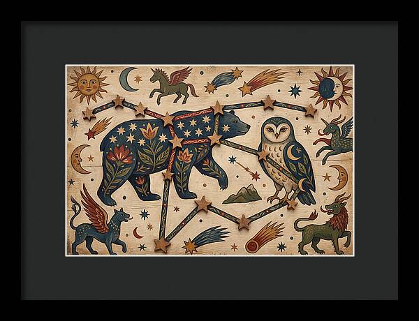 Constellation Folk Art