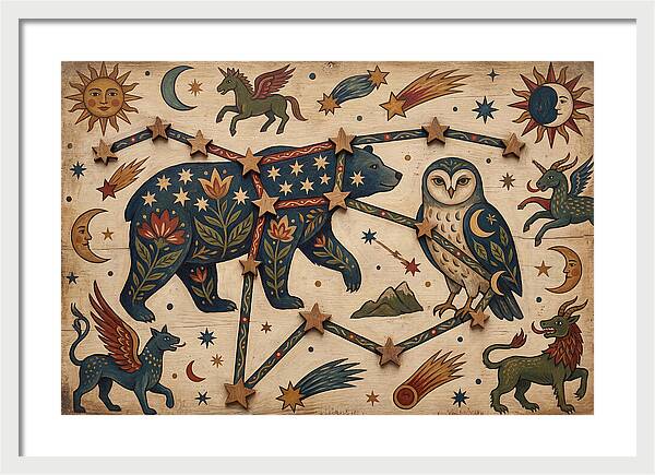 Constellation Folk Art