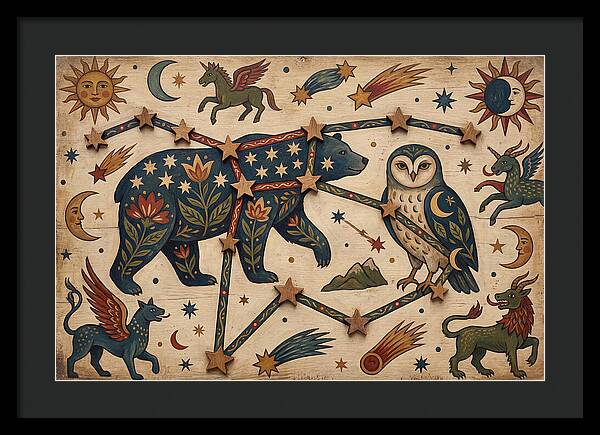 Constellation Folk Art