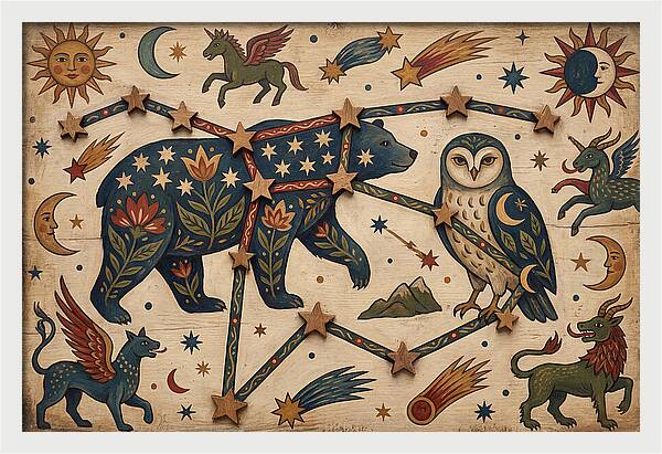 Constellation Folk Art