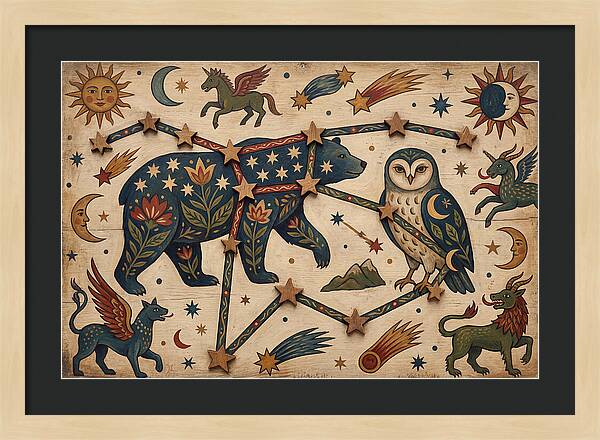 Constellation Folk Art